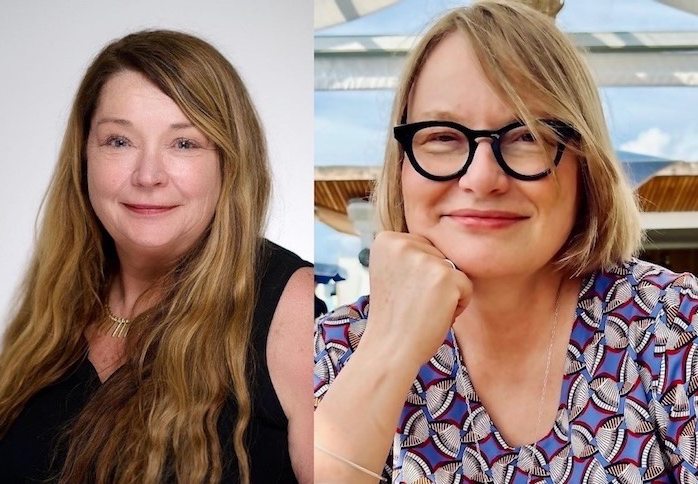 Claire Macdonald y Mary Maddever