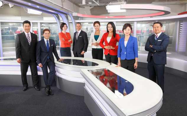 Newsline, noticiero central de NHK