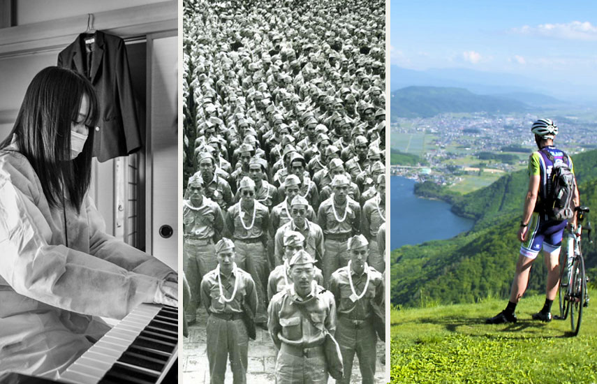 Our Lives in Fukushima, Rescuing the Lost Battalion y especial Cycle Around Japan.
