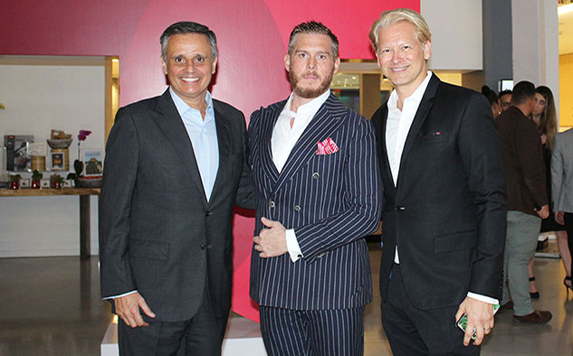 Manuel Belmar, COO de Globosat; Diego Zagal, jefe comercial de Televisa Networks, y Marcello Coltro, vicepresidente sénior de Contenido y Servicios Creativos de NBC Universal International Networks Latin America.