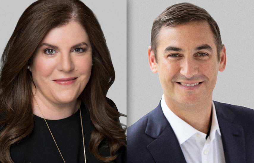Rita Ferro, jefa de Ventas Publicitarias, y Michael Paull, presidente de Direct to Consumer de Disney.
