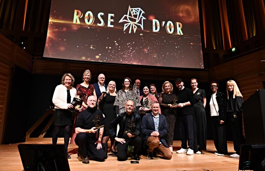 Foto de familia de todos los ganadores tras la ceremonia celebrada en Kings Place, Londres.