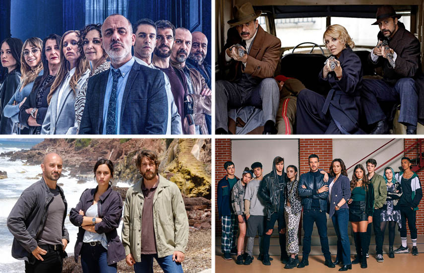 Estoy Vivo, El Ministerio del Tiempo, La Caza.Tramuntana y HIT, conforman la oferta más demandada en ficción de RTVE.