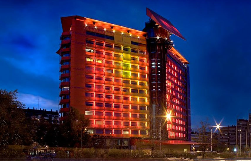El Hotel Puerta América de Madrid, sede de la tercera edición del Showcase RTVE.