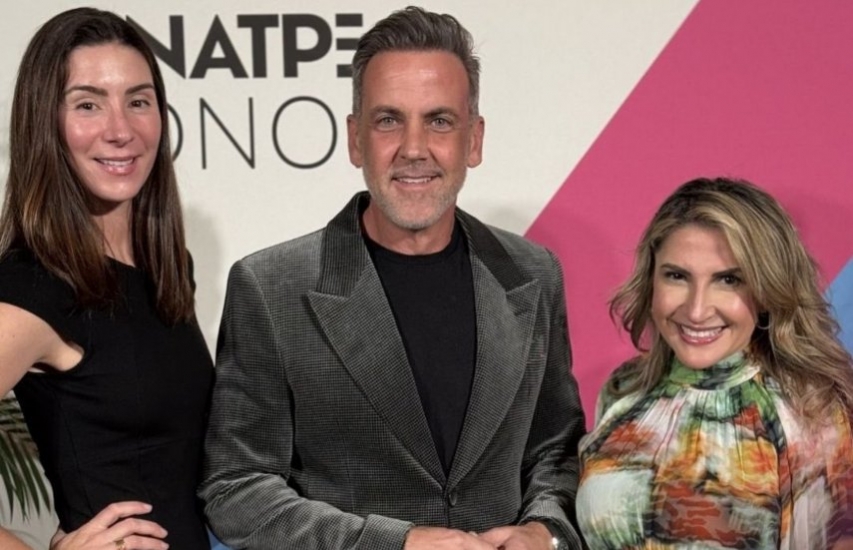 Cristina Sarnoff, Carlos Ponce y Marie Leguizamo