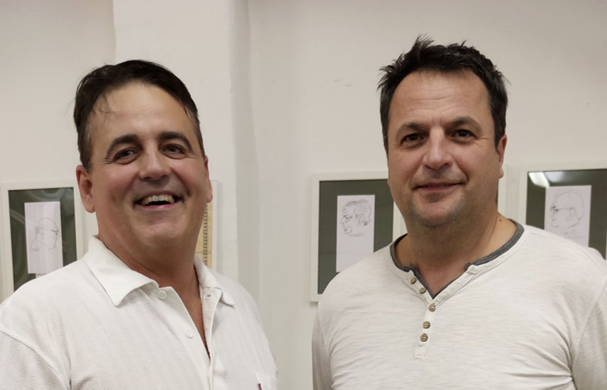 Gabor Samogyi, director general, y Lajos Petro, socio gerente de The Kitchen Hungría.