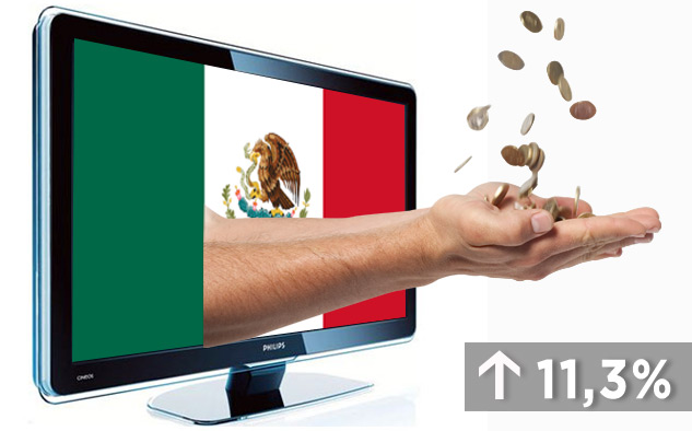 Los ingresos de la TV paga en México crecieron en 2015