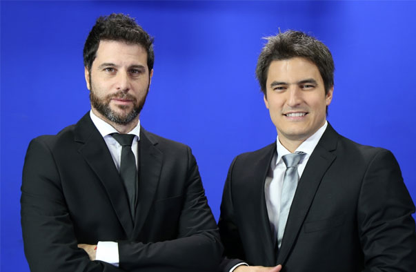 Rodolfo Depaoli y Ariel Senosiain