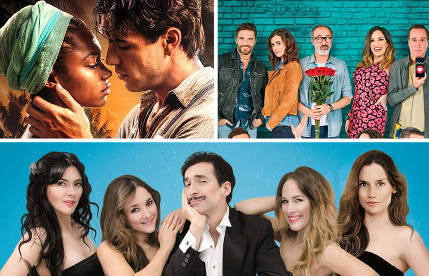l Palmeras en la nieve, con Mario Casas y Adriana Ugarte (España), Locos de Amor 2 (Perú) y Todas mías (México), menú para el día de San Valentín.