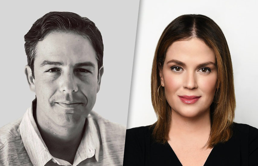 Axel Caballero, jefe de WarnerMedia OneFifty y Karla Pita Loor, vicepresidenta ejecutiva de Inclusión Empresarial y Responsabilidad Social en Banijay Americas.