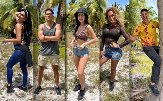 Tefi Valenzuela, Christian Carrasco, Cyntia Cofano, Nahomi Mejía, Yusef Farah, algunos de los participantes.