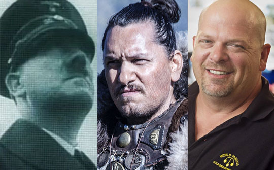 Hunting Hitler , Barbarians Rising y Pawn Stars