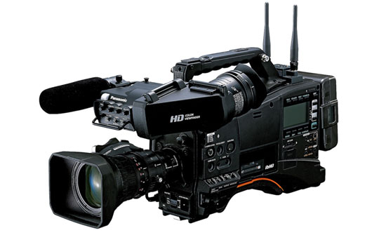 plataforma P2 Cast opera en conbinación con videocámaras de P2HD