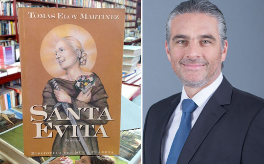 Fox adquirió los derechos del best seller Santa Evita anunció Edgar Spielmann